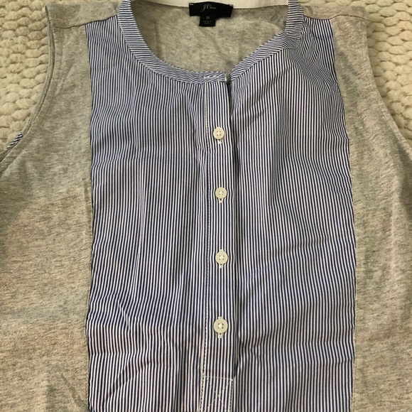 J Crew Sleeveless Blouse. Sz M - Picture 5 of 8